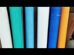 1.2m Biała siatka ze szkła dla ściany Każdy rull Długość 50m / 100m