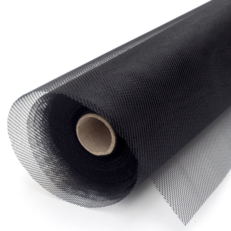 6ft-9ft Długość Węgiel PVC Włókno szklane Insekt Screen Roll Z 0,33mm Wire Diameter Łatwe do zainstalowania