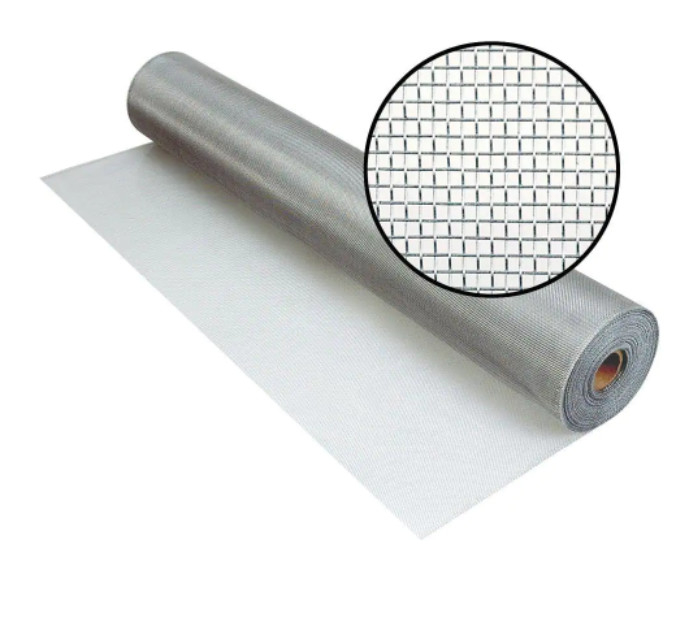 Odporny na ogień Aluminiowy ekran owadów 30m Długość Odporny na korozję 0,21mm-0,28mm Średnica drutu