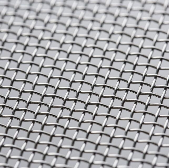 Włókna z nierdzewnej stali Insektowy Ekran Plain Weave 0.18-0.24mm 150-300g Waga na m2
