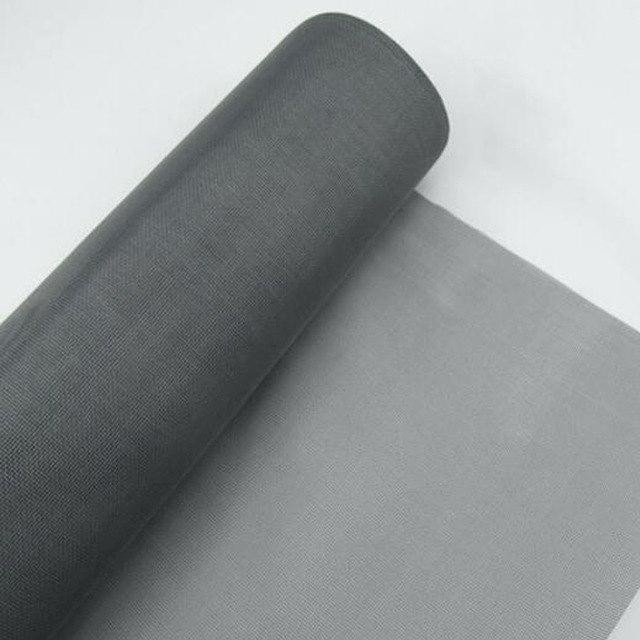 Węgiel drzewny PVC Włókno szklane Patio Screen z ochroną przed UV odporne na szkodniki - 6 stóp do 9 stóp zakres