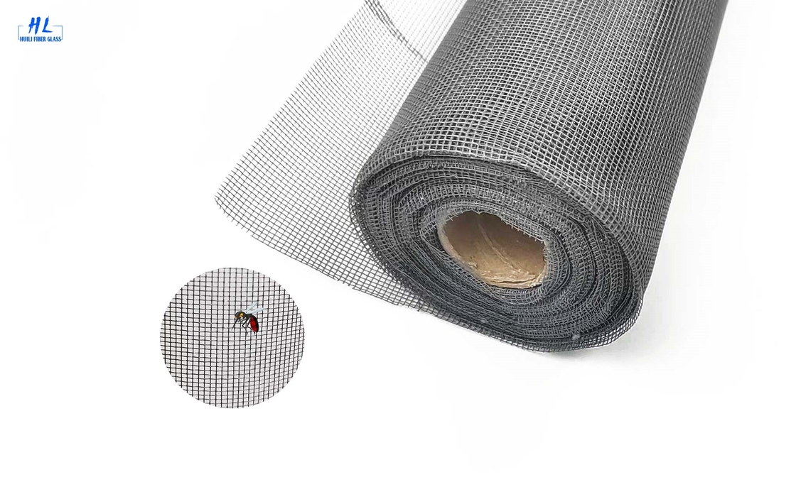 20x22 Fiberglass Fly Screen 0,3-3M Szerokość 0,25mm Pręć średnica 100g/m2 Standardowa waga