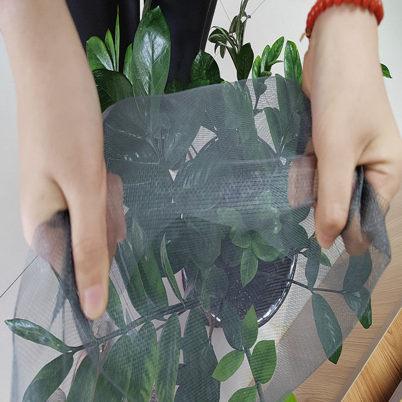 Sieć ochronna okien pokryta włóknem szklanym z PVC o masie 18*16 w rodzaju tkaniny prostokątnej dla długotrwałej trwałości