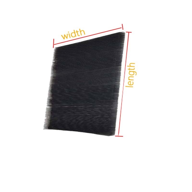 Szerokość plis 0,5-3,5 m, moskitiera plisowana 18 x 16 mesh do drzwi tarasowych