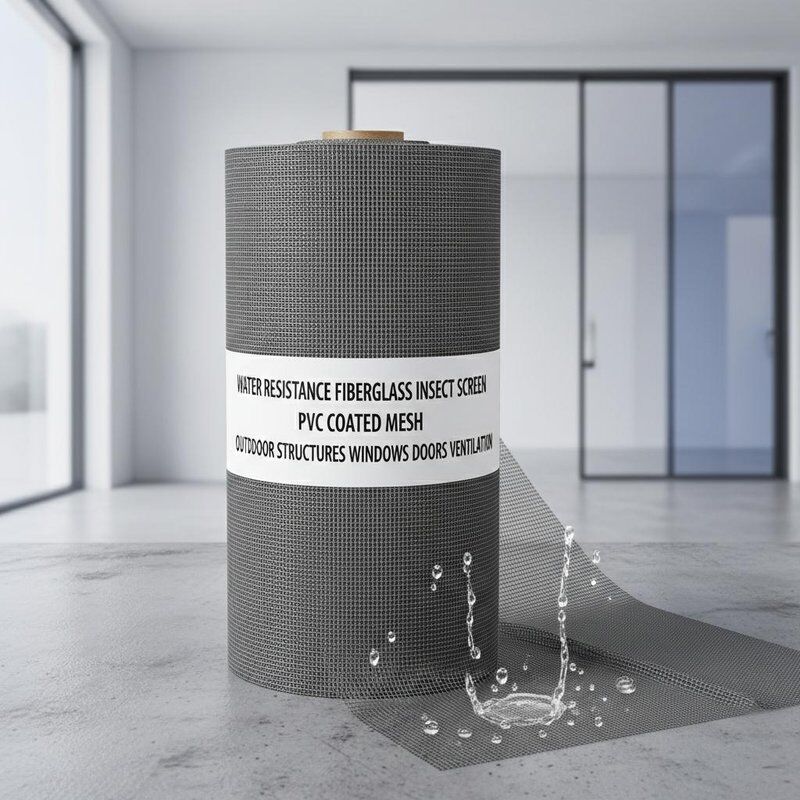 Odporność na wodę Włókno szklane Szkło przeciw owadom PVC pokryte siatką Idealne do konstrukcji zewnętrznych Okna drzwi i otwory wentylacyjne
