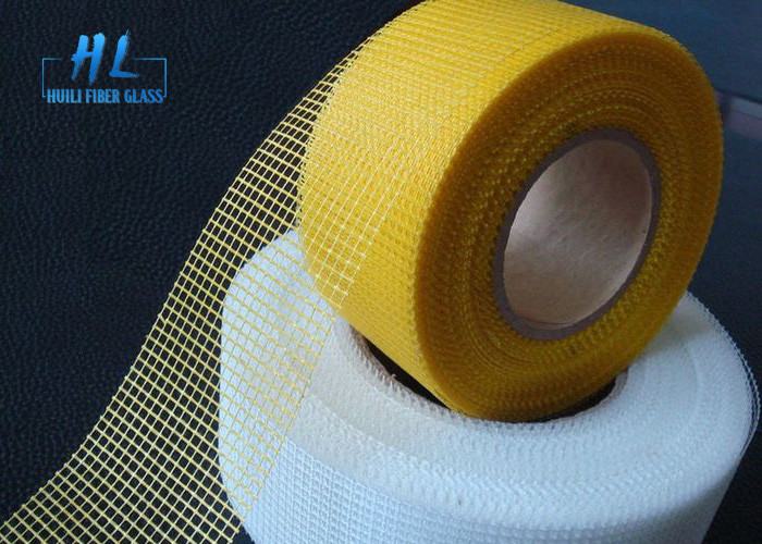 Alkali resistent Plain Woven Fiberglass Tape 50m Długość z odpornością na ciepło do 500°C