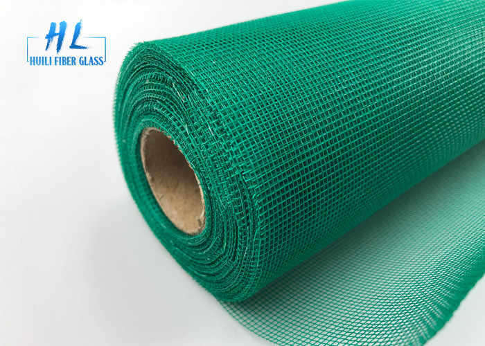 18 * 16 Mesh 120g Okno z włókna szklanego Parawan siatkowy z zielonym kolorem