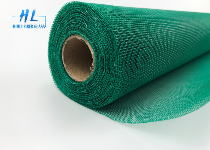 18 * 16 Mesh 120g Okno z włókna szklanego Parawan siatkowy z zielonym kolorem