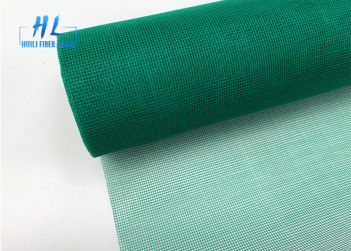 18 * 16 Mesh 120g Okno z włókna szklanego Parawan siatkowy z zielonym kolorem