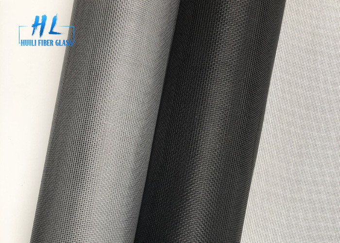 Szary ekran przeciw owadom 5FT * 30M 115 GSM Fibreglass Mesh