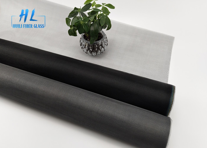 Standardowy kolor Fiberglass Fly Screen Fiberglass Mosquito Mesh z 0,011 Inch 18 * 16 Mesh