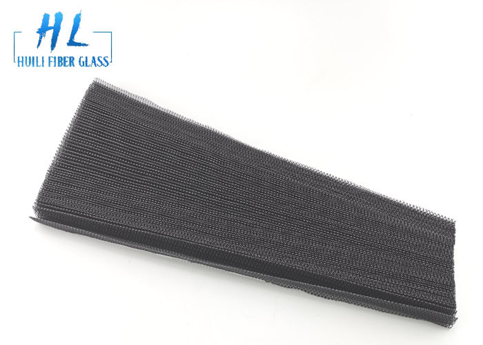 Czarny 18 * 14 Siatka z włókna szklanego 200 m / rolka 0,22 mm 0,19 mm Średnica przędzy