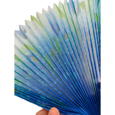 Wygodne 30m Wysokość pluszowa Pleated Fly Screen Instalacja DIY