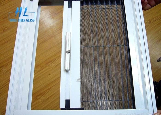 Huili Plisse Insect Screen Automatyczne czyszczenie Space Saving Łatwy w instalacji