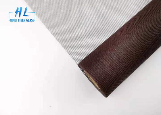 Standardowy kolor Fiberglass Fly Screen Odporny na roztrzask 18 * 16 Mesh Weave dla łatwej instalacji