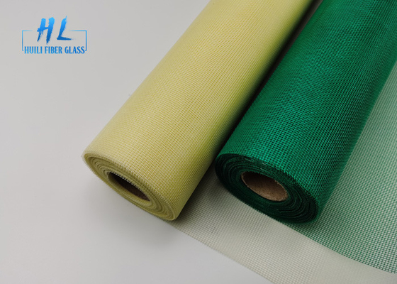 Plain Weave Black Fiberglass Fly Screen 18*16 Mesh 0.011 Inch Hook Close Różne długości